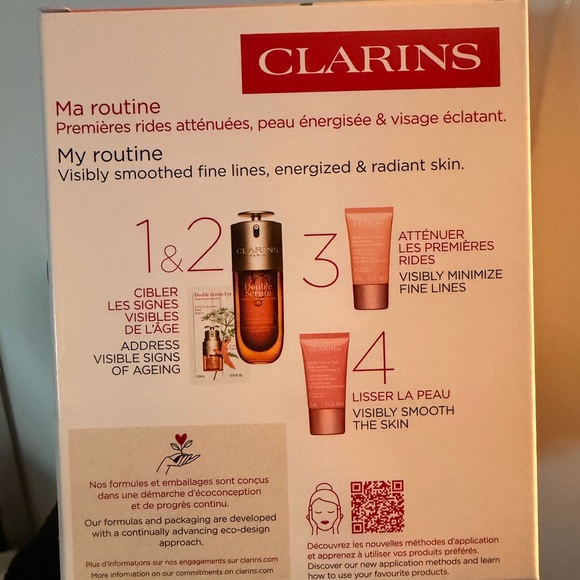 Clarins Double Serum Age-Defying 3 piece Set - Picture 4 of 5